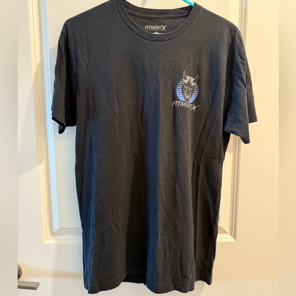 Fitment Black Short Sleeve Tee